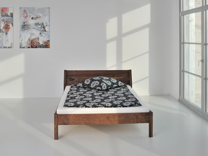 VILLA - Solid wood double bed _ Vitamin Design